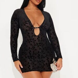 Mesh Mini Dress